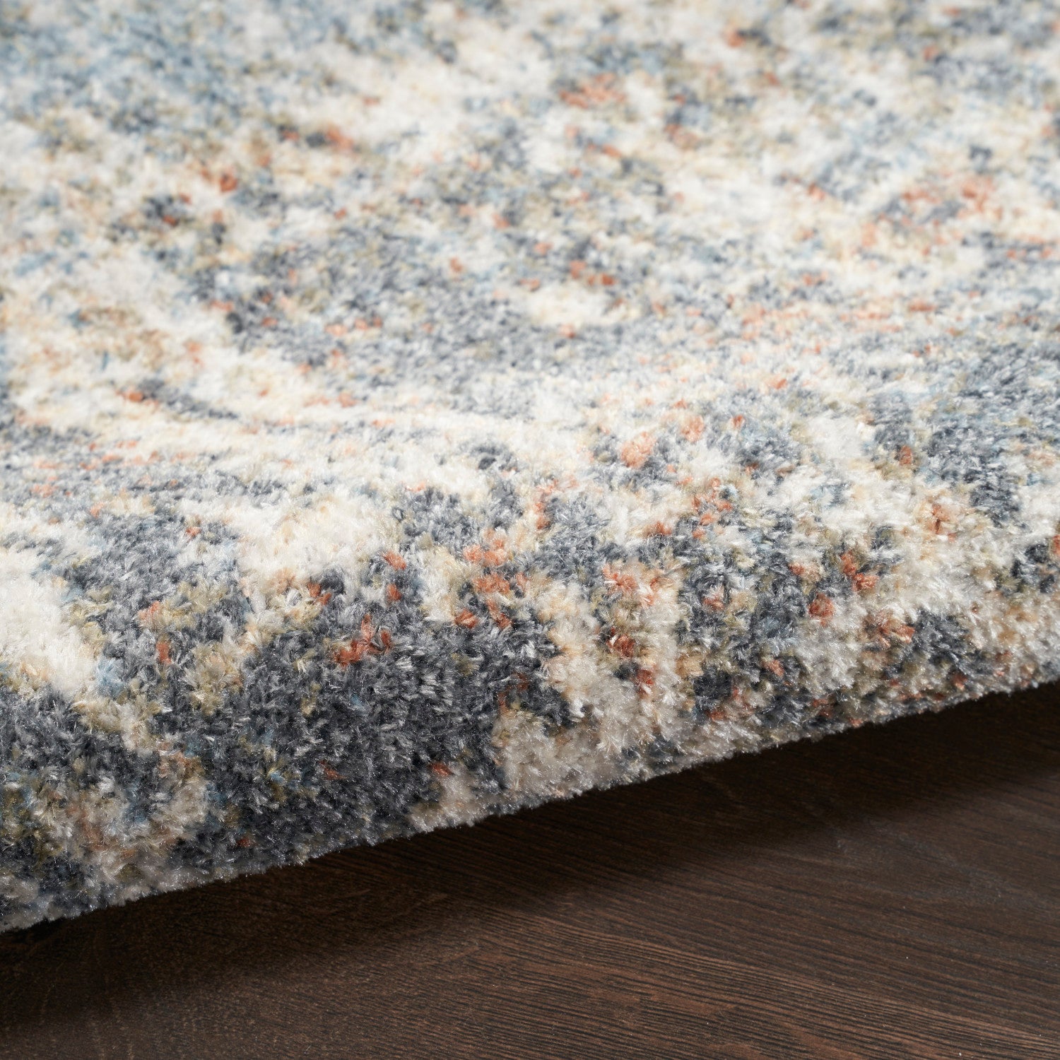 Nourison Astra Multicolor Pet Friendly Machine Washable Rug - Texture