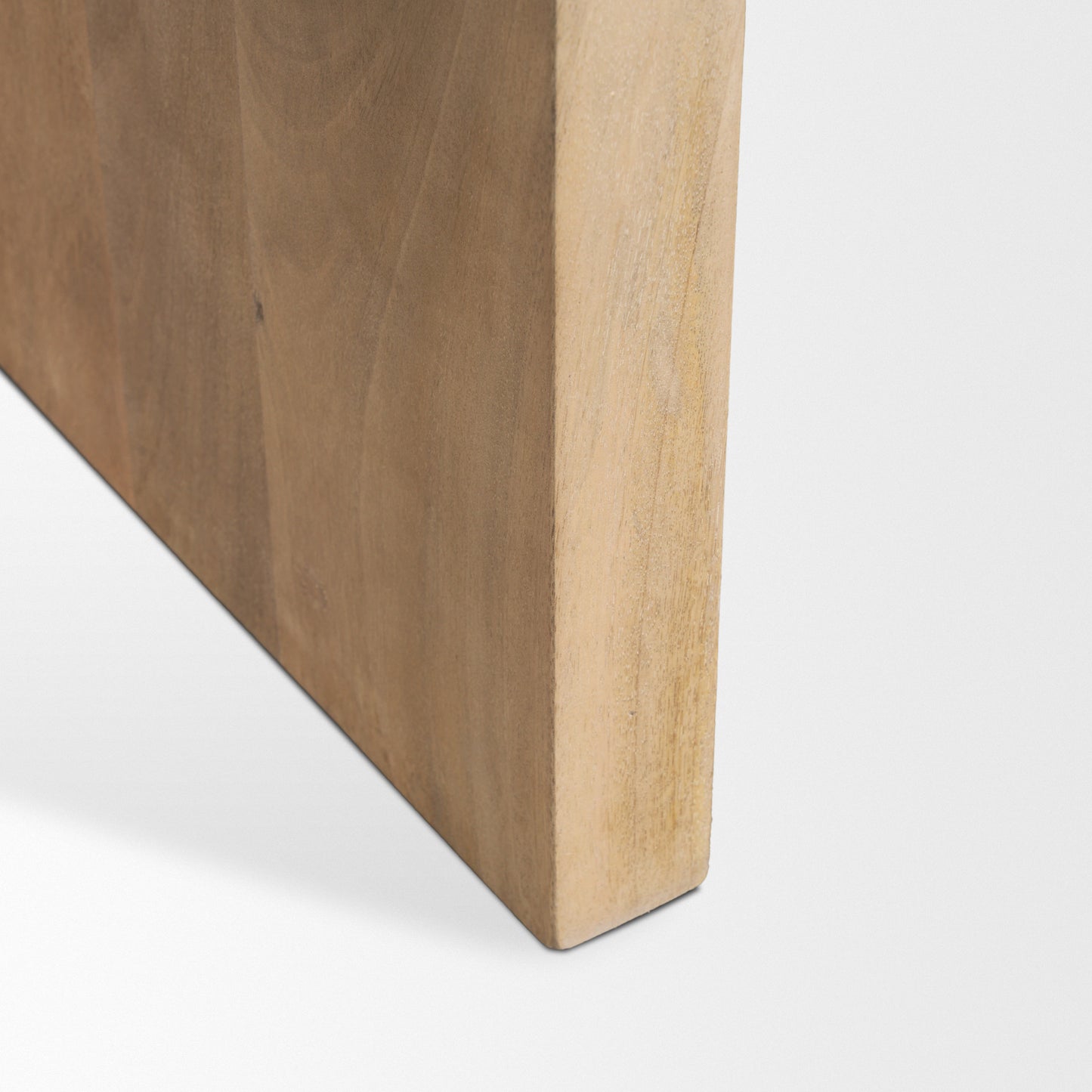 White & Brown Marble & Solid Wood Round Coffee Table image 7