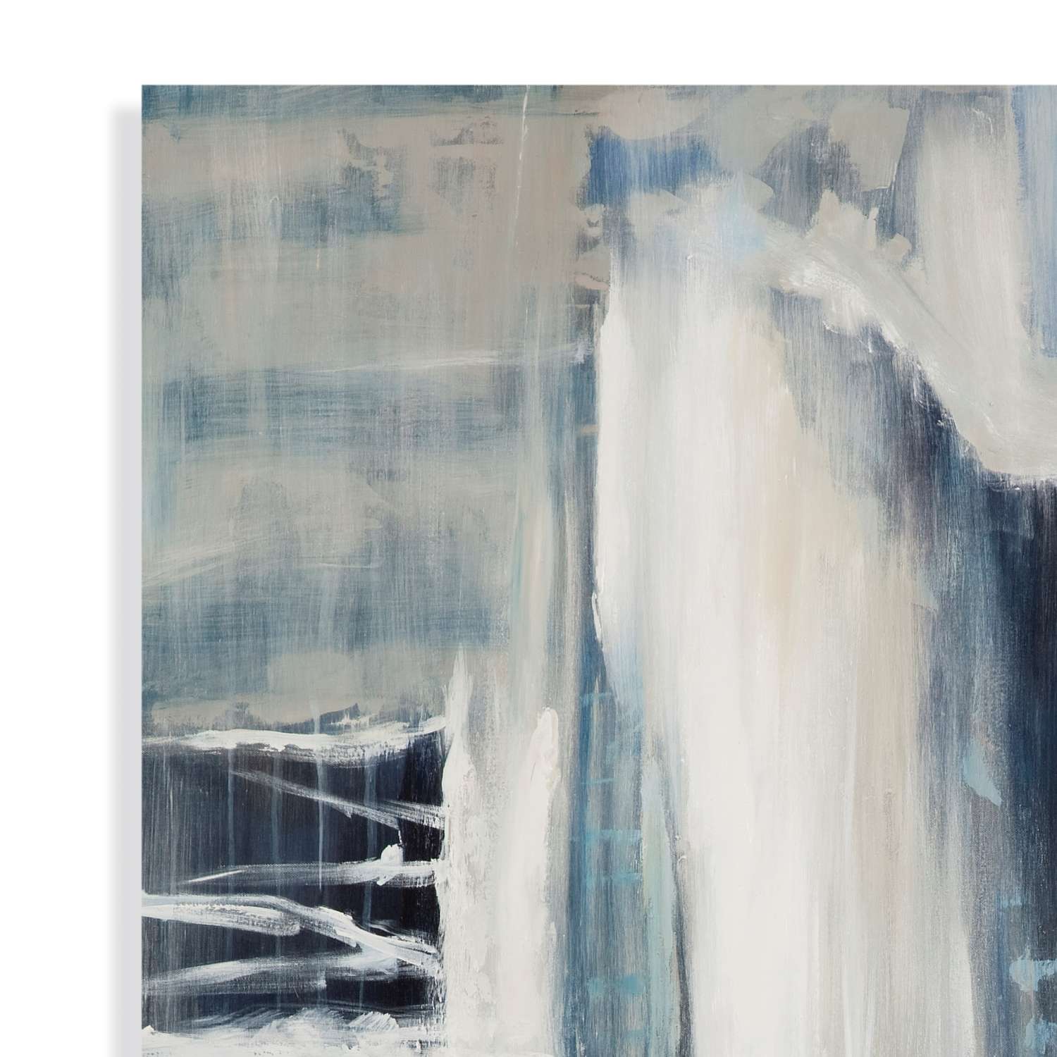 Blue Theory Canvas Art - Detail