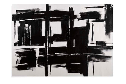 Building Blocks Canvas Art - Straight On