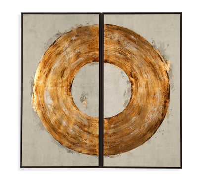 Ring of Fire Framed Canvas - Straight On