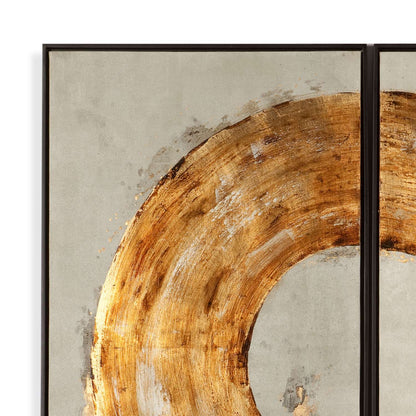 Ring of Fire Framed Canvas - Detail