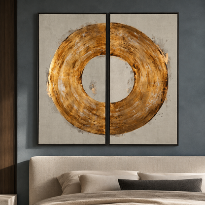 Ring of Fire Framed Canvas - Main
