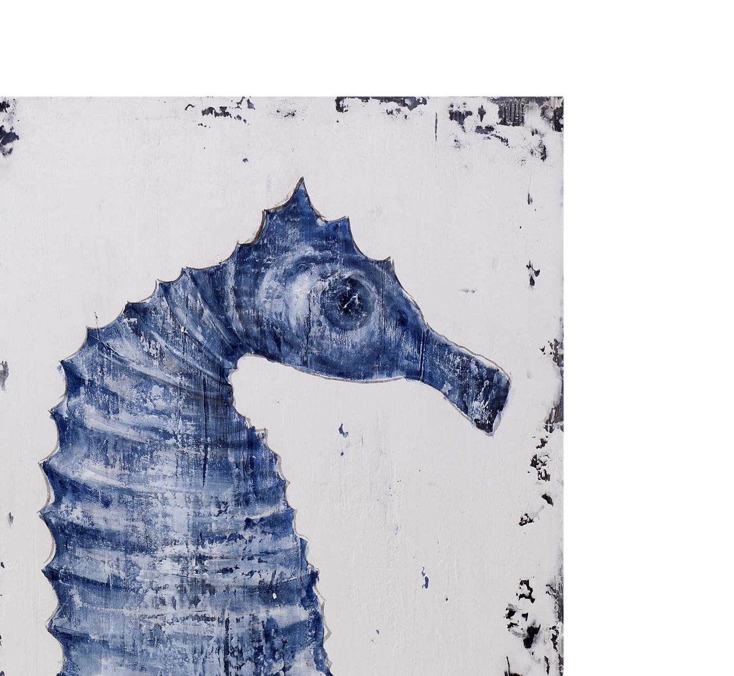 Sea Horse I Canvas Art - Detail