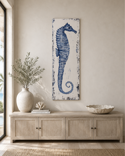 Sea Horse I Canvas Art - Main