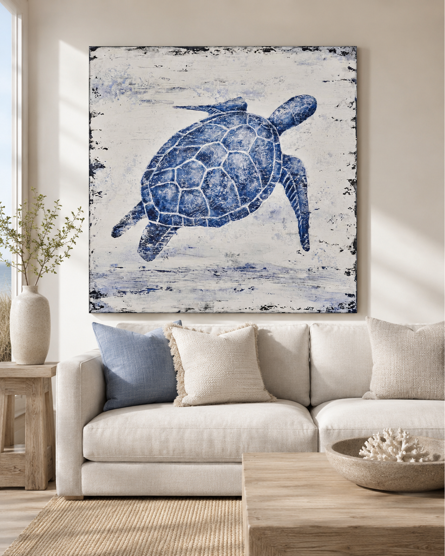 Sea Turtle Canvas Art - Main