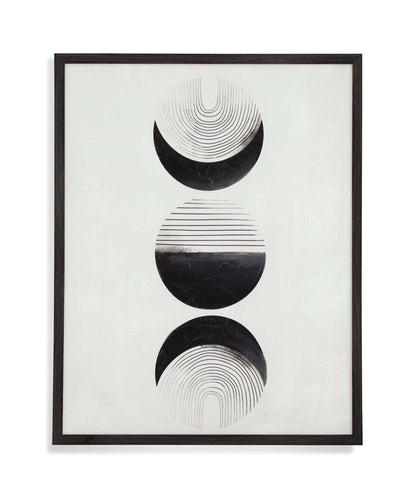 Wall Art - Moon Phase I - Straight On