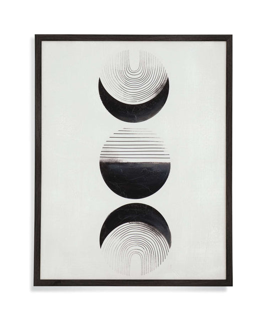 Wall Art - Moon Phase I - Straight On