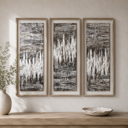 Estatic  Framed Canvas s/3 - Main