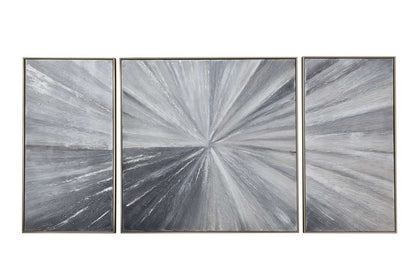 Cambric Framed Canvas s/3 - Straight On