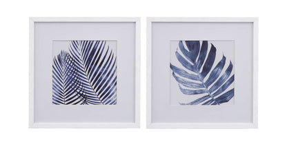 Leaves Framed Print s/2 - Straight On
