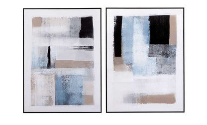 Celebrate Framed Canvas s/2 - Straight On