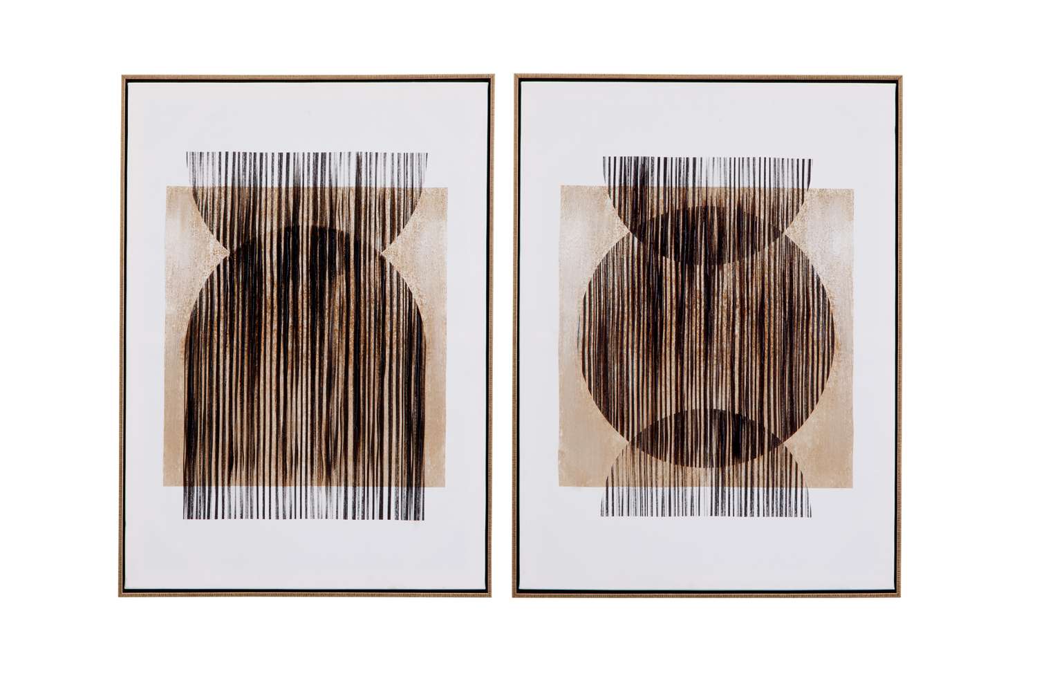Together Framed Canvas s/2 - Straight On