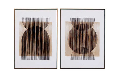 Together Framed Canvas s/2 - Straight On