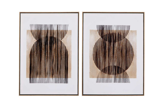 Together Framed Canvas s/2 - Straight On