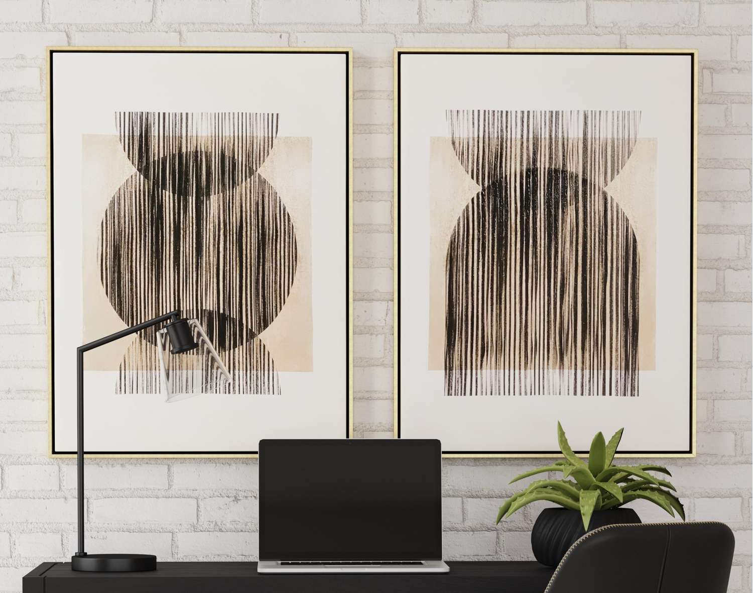Together Framed Canvas s/2 - Main