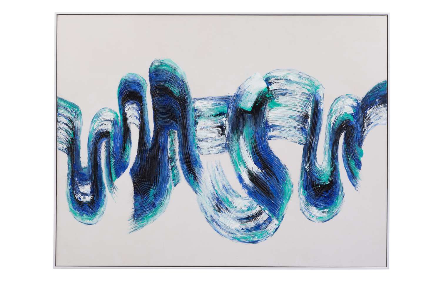 In Motion Framed Canvas - Straight On