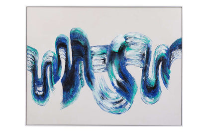In Motion Framed Canvas - Straight On