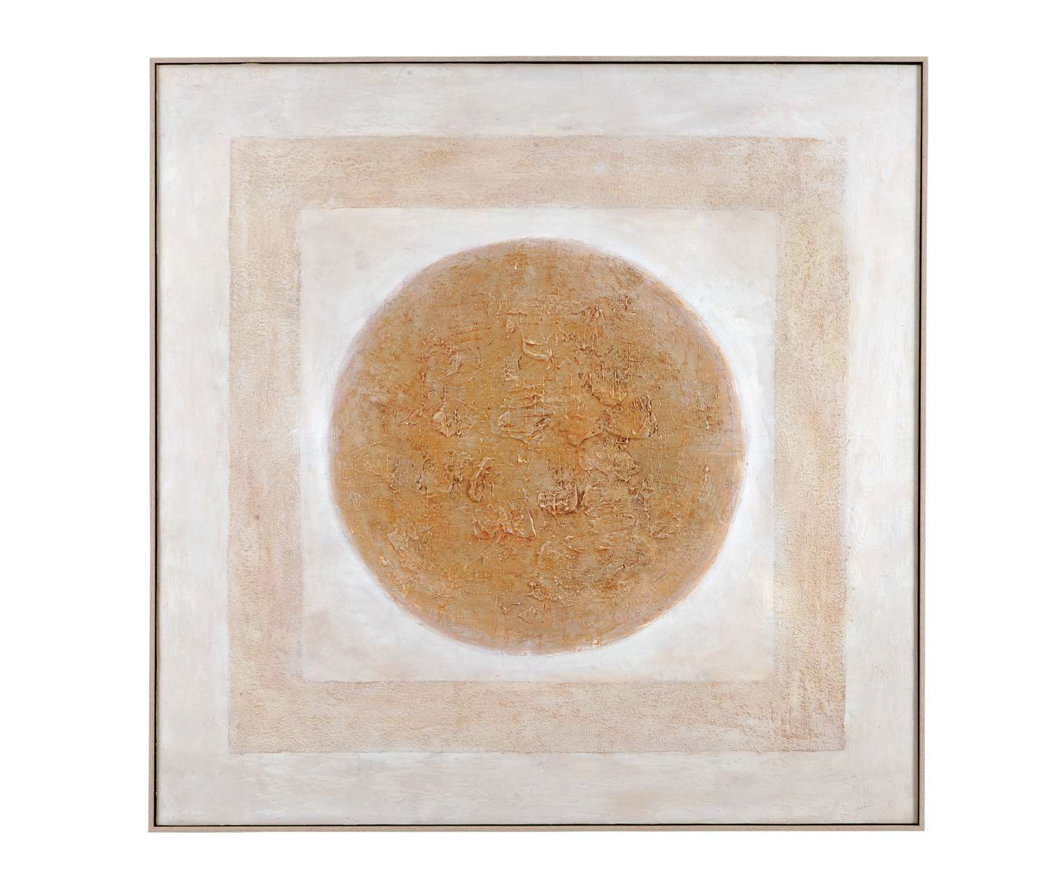 Central Framed Canvas - Straight On