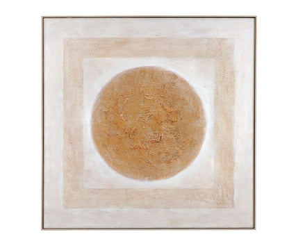 Central Framed Canvas - Straight On