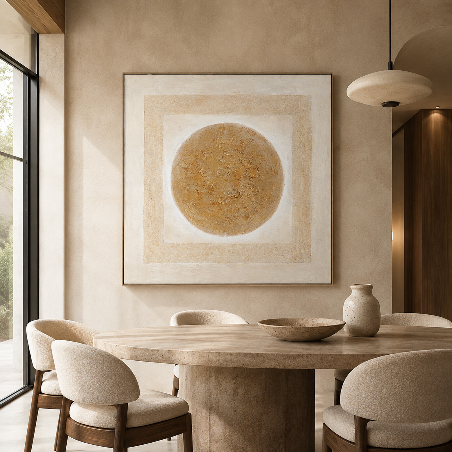 Central Framed Canvas - Main