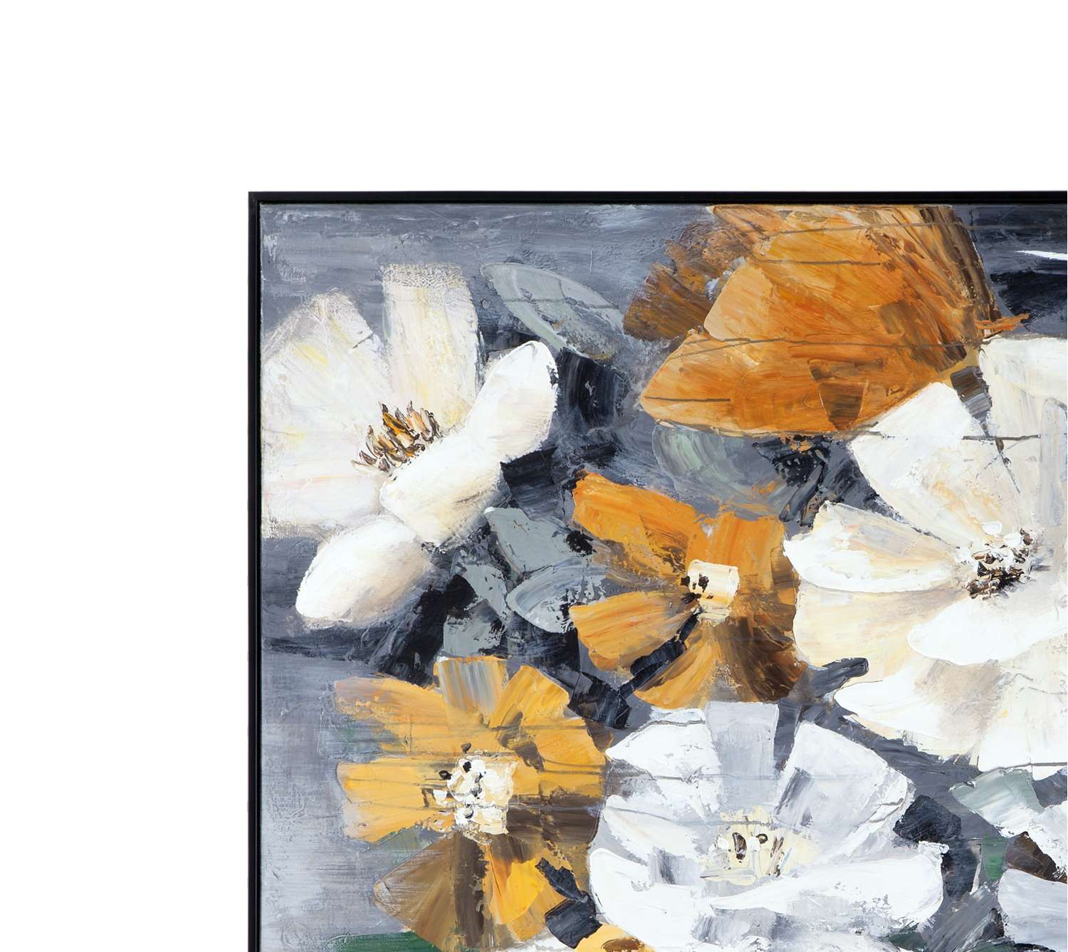 Celedon Framed Canvas - Detail