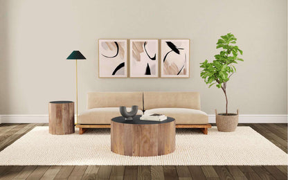 Eartha Framed Canvas s/3 - Room Scene