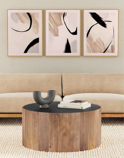 Eartha Framed Canvas s/3 - Room Scene
