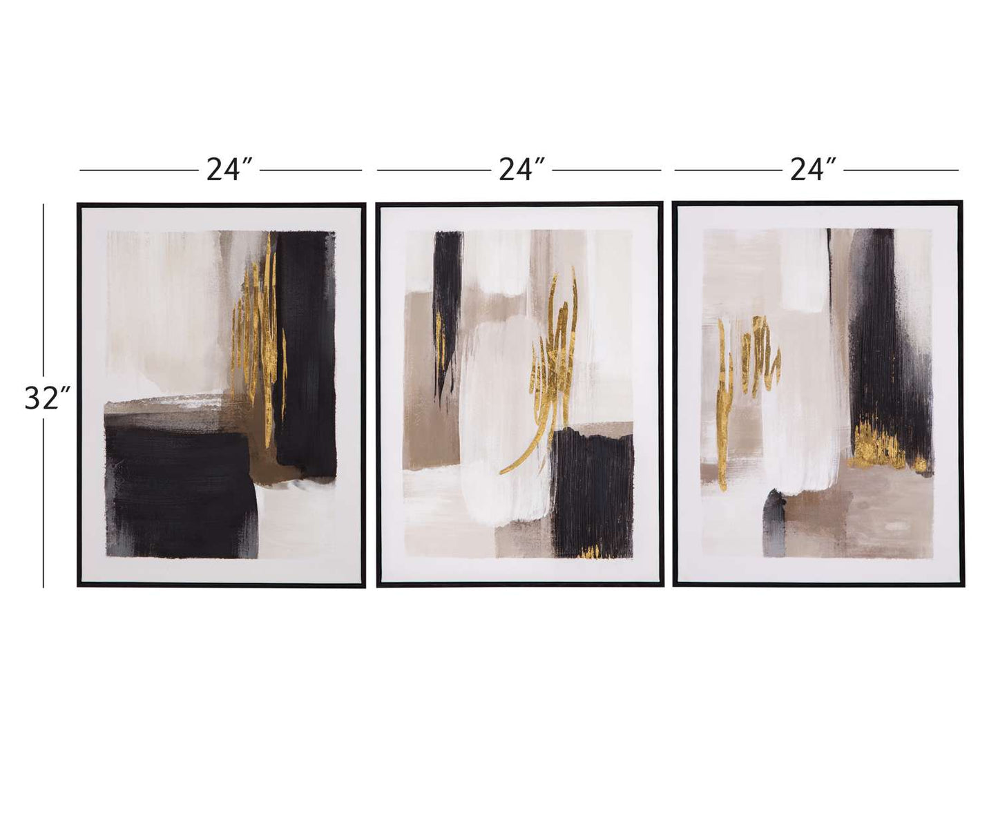Journey Framed Canvas s/3 - Dimensional