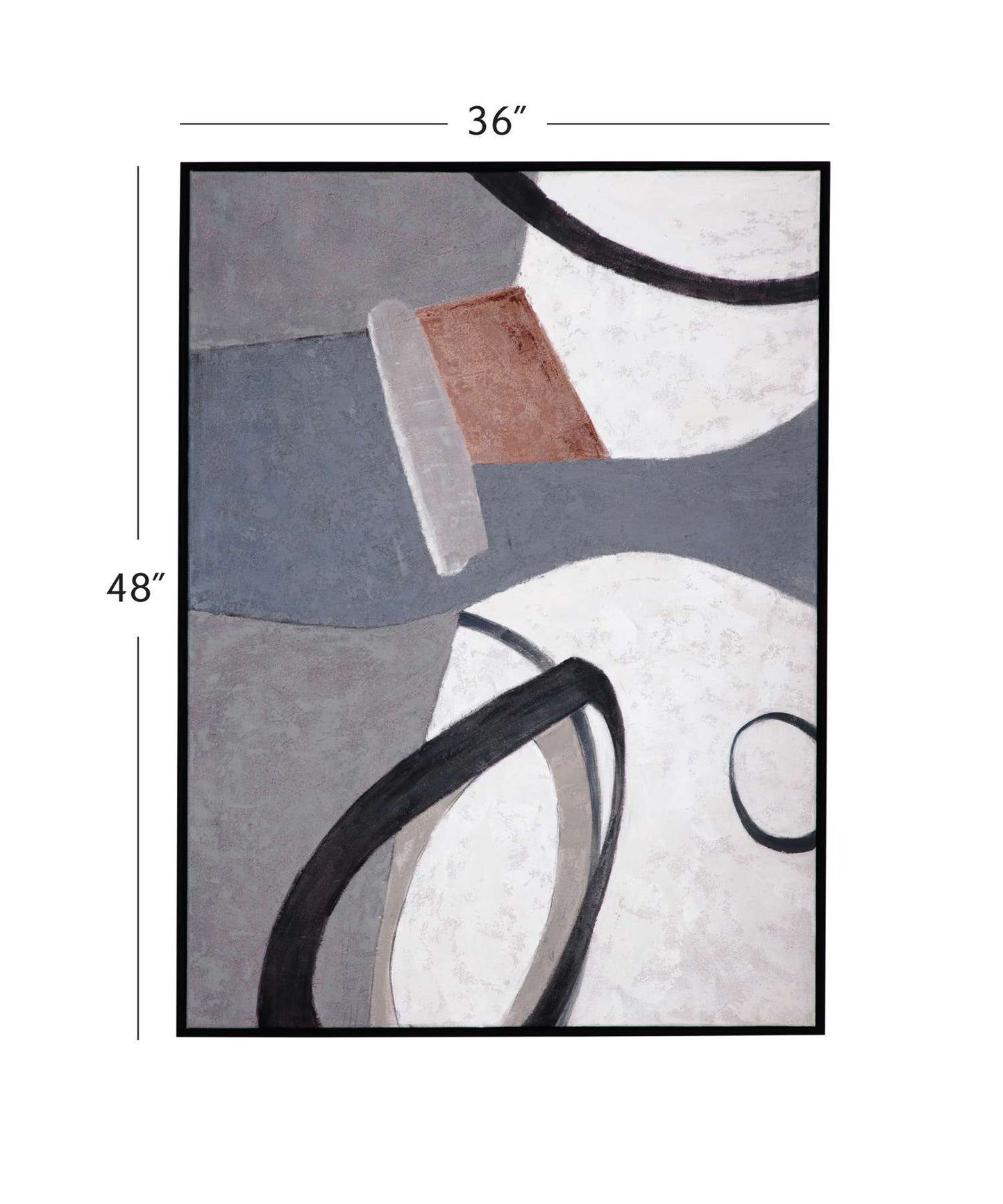 Sumter Framed Canvas - Dimensional