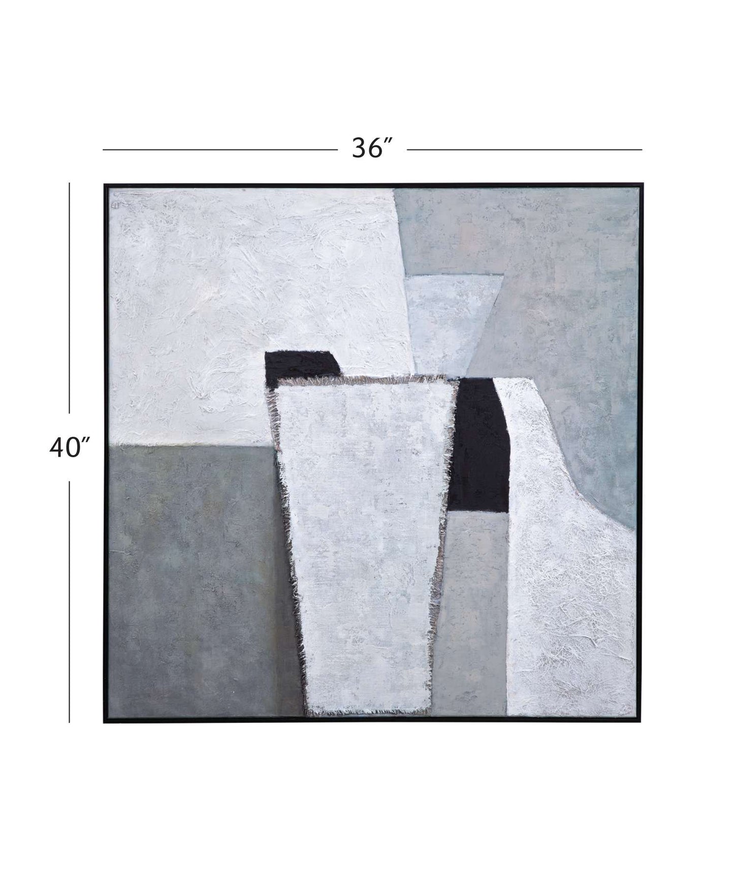 Landen Framed Canvas - Dimensional