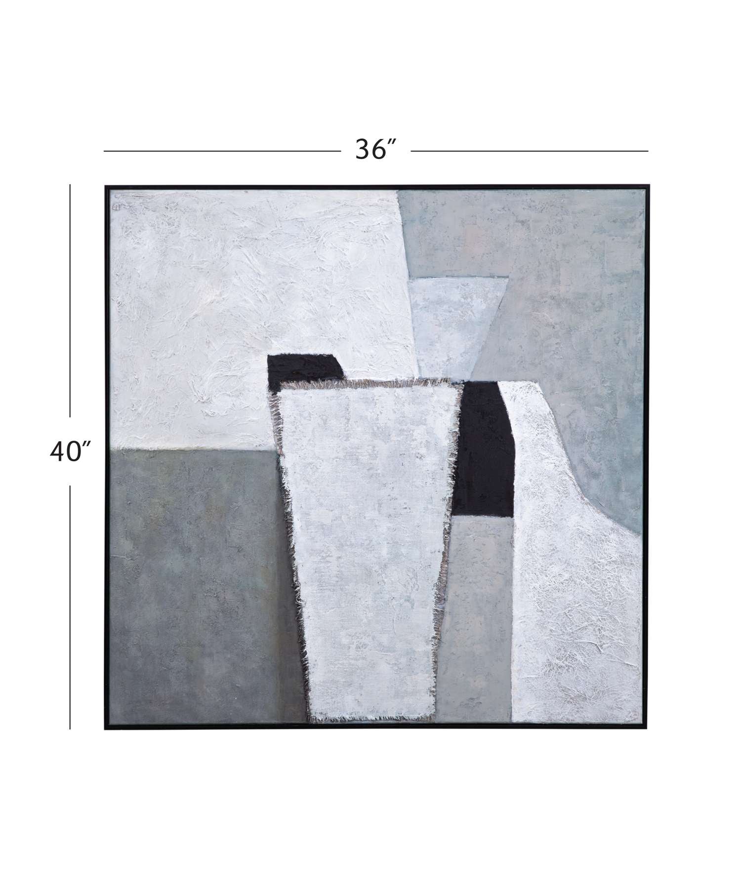 Landen Framed Canvas - Dimensional