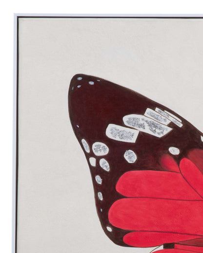 Butterfly Framed Canvas s/2 - Detail