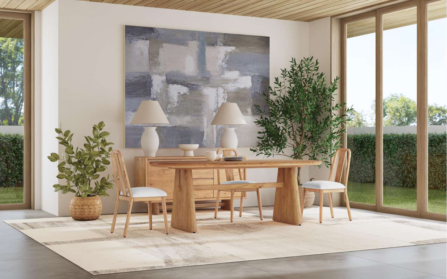 Bexar Canvas Art - Room Scene