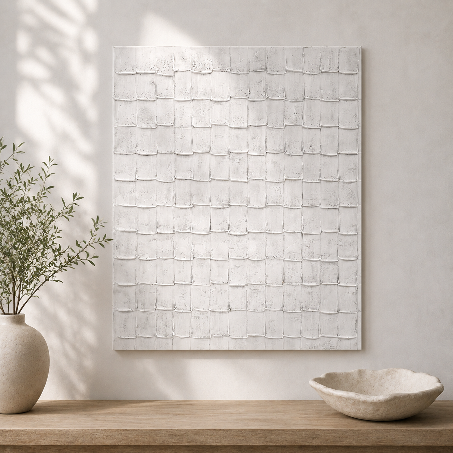 Linear Marks Canvas Art - Main