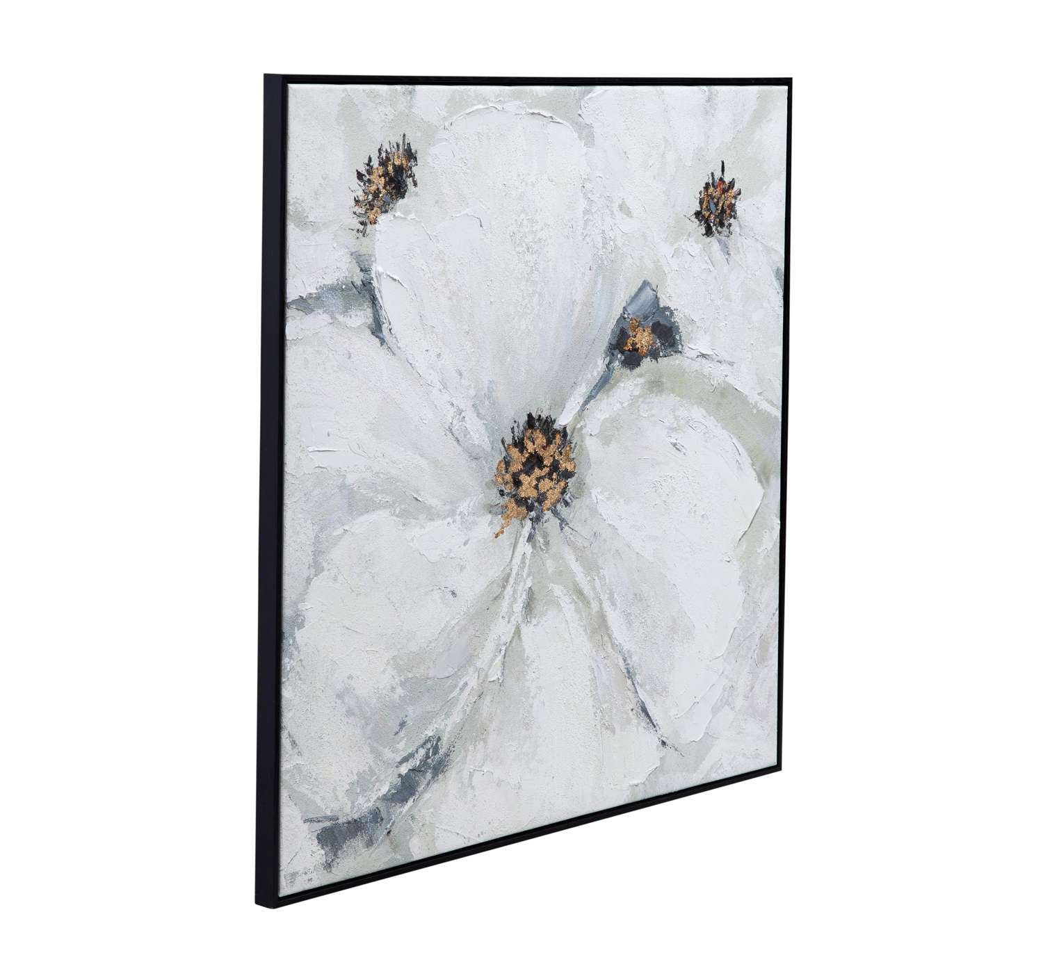Dogwood Framed Canvas - Angle