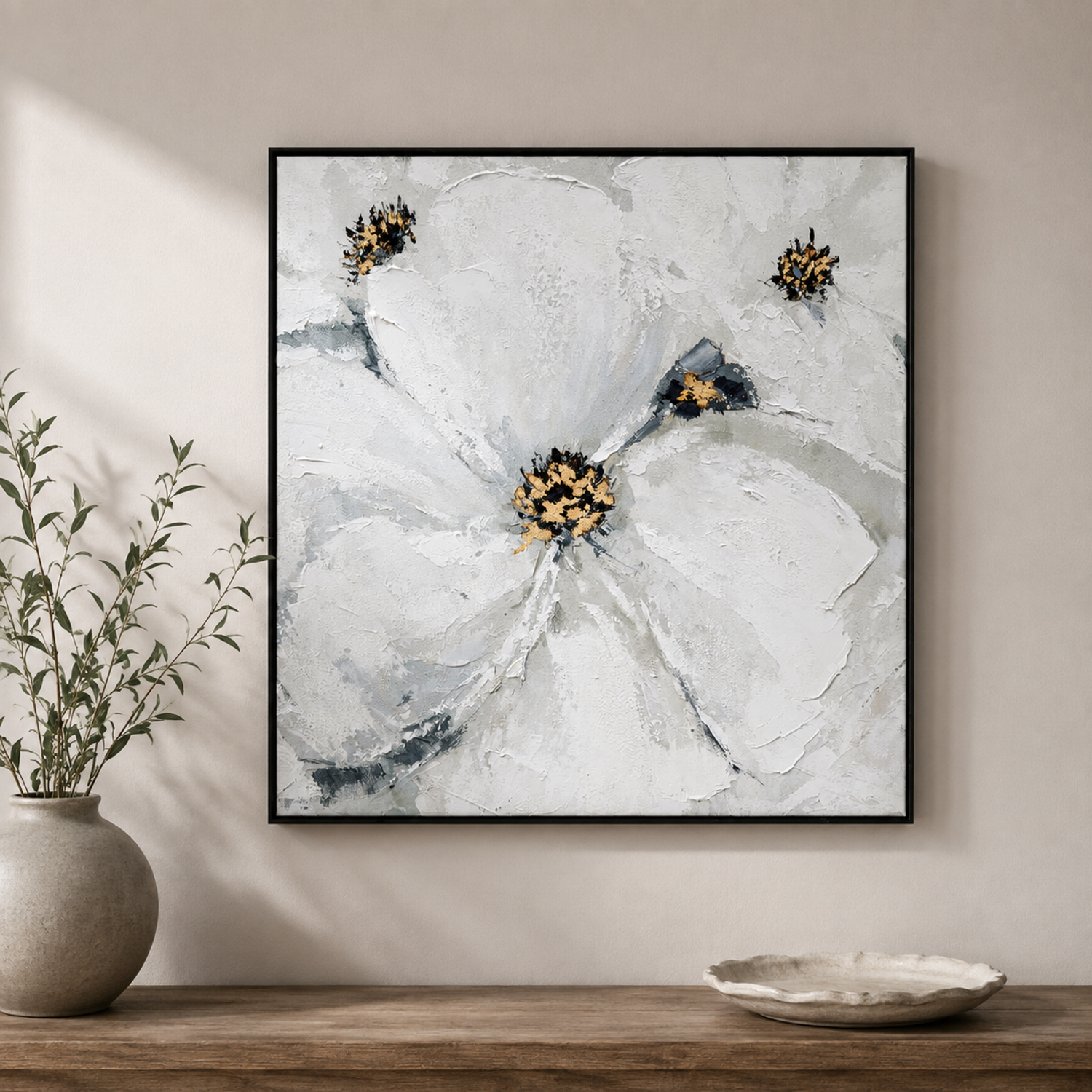 Dogwood Framed Canvas - Main