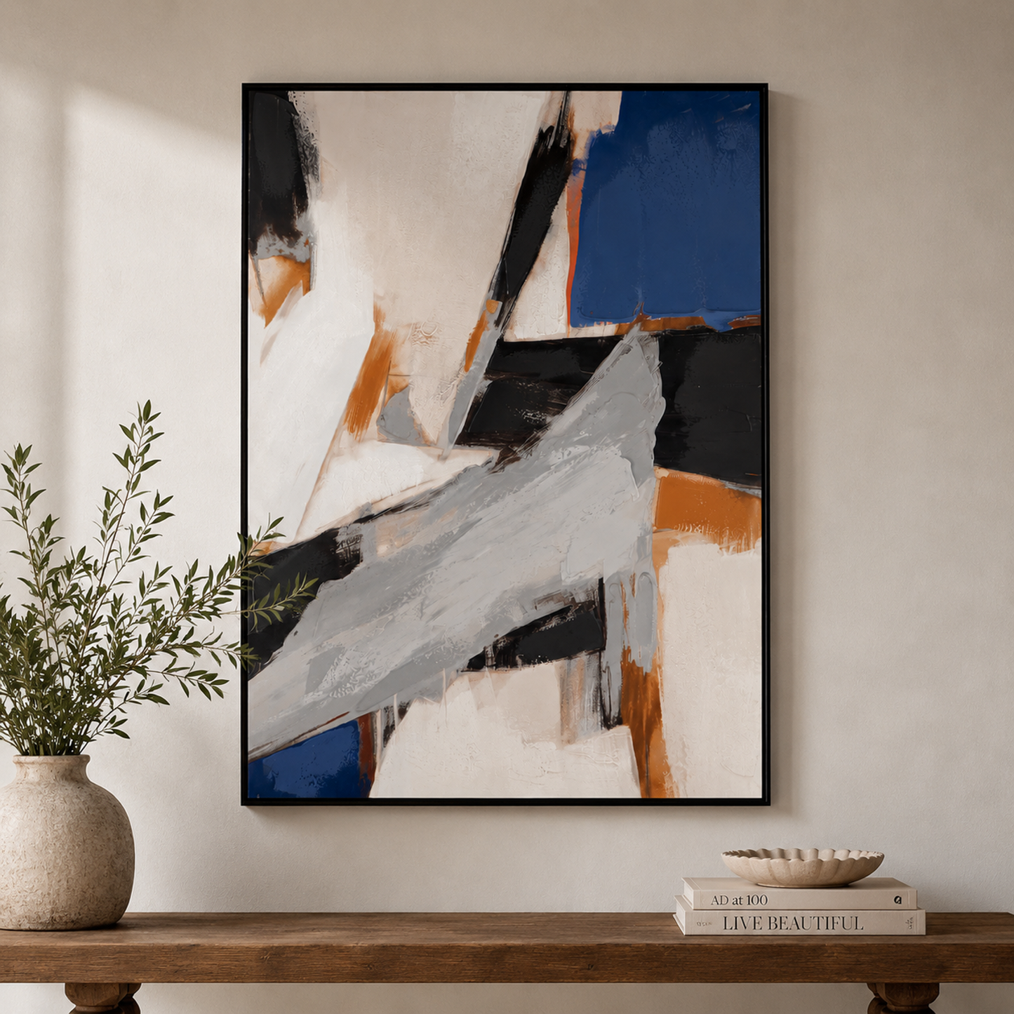Denisa I Framed Canvas - Main