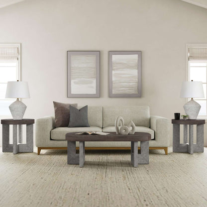 Zole II Framed Canvas - Room Scene