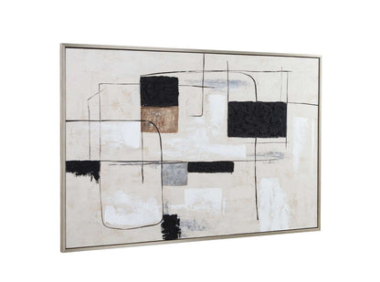 Quartershot Framed Canvas - Angle