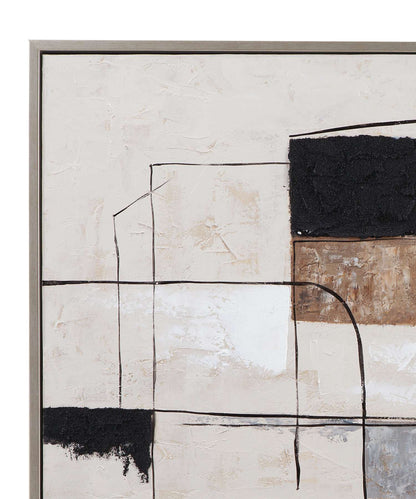 Quartershot Framed Canvas - Detail