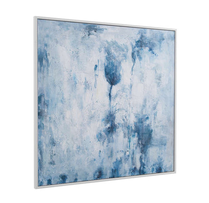 Lake Time Framed Canvas - Angle