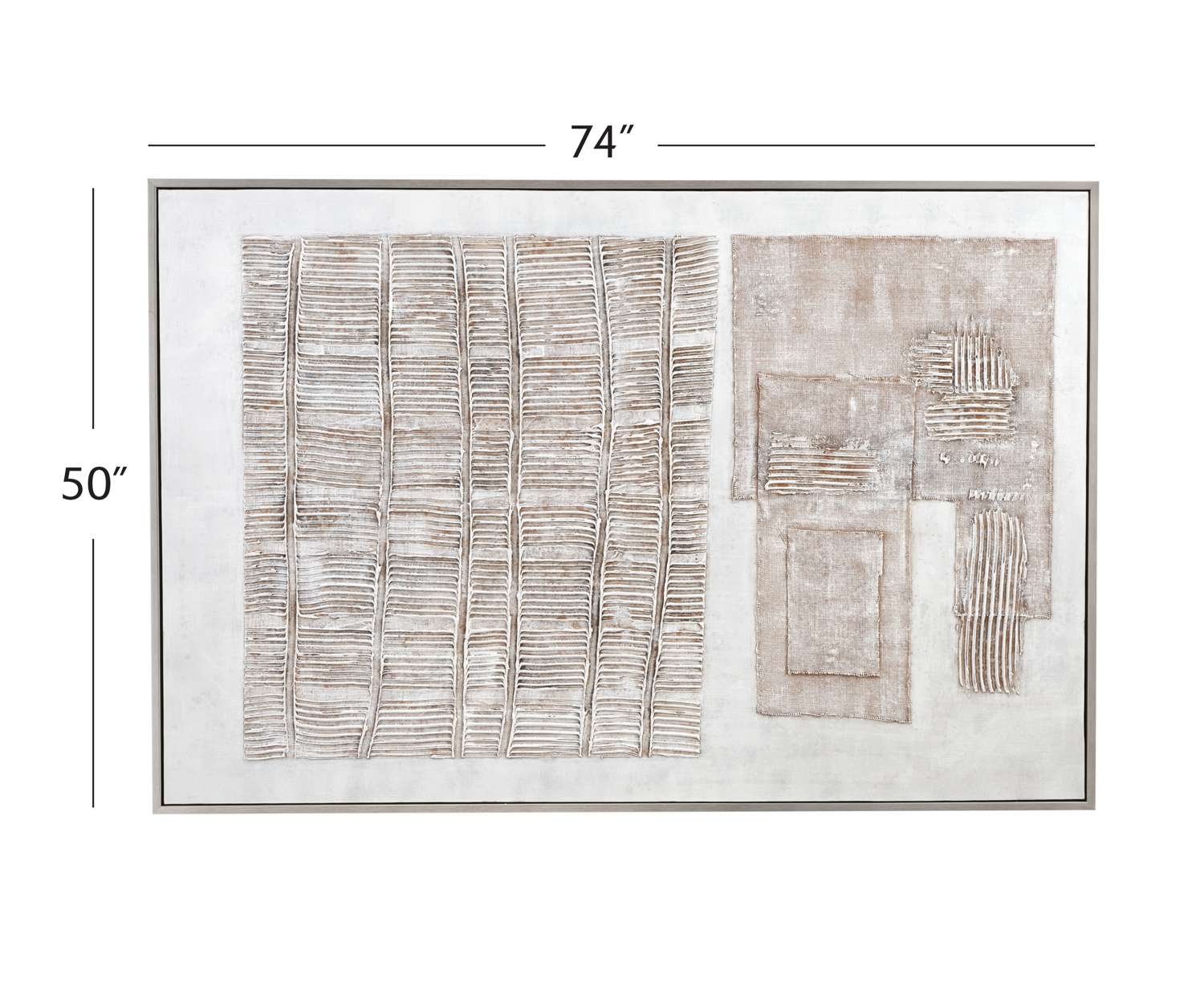 Counted Days Framed Canvas - Dimensional