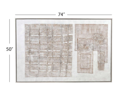 Counted Days Framed Canvas - Dimensional