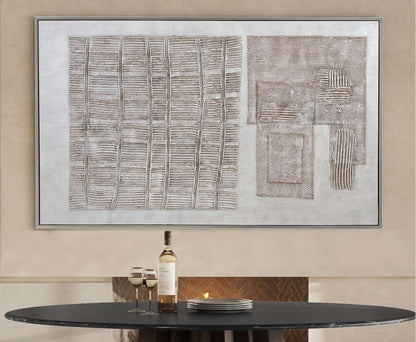 Counted Days Framed Canvas - Room Scene