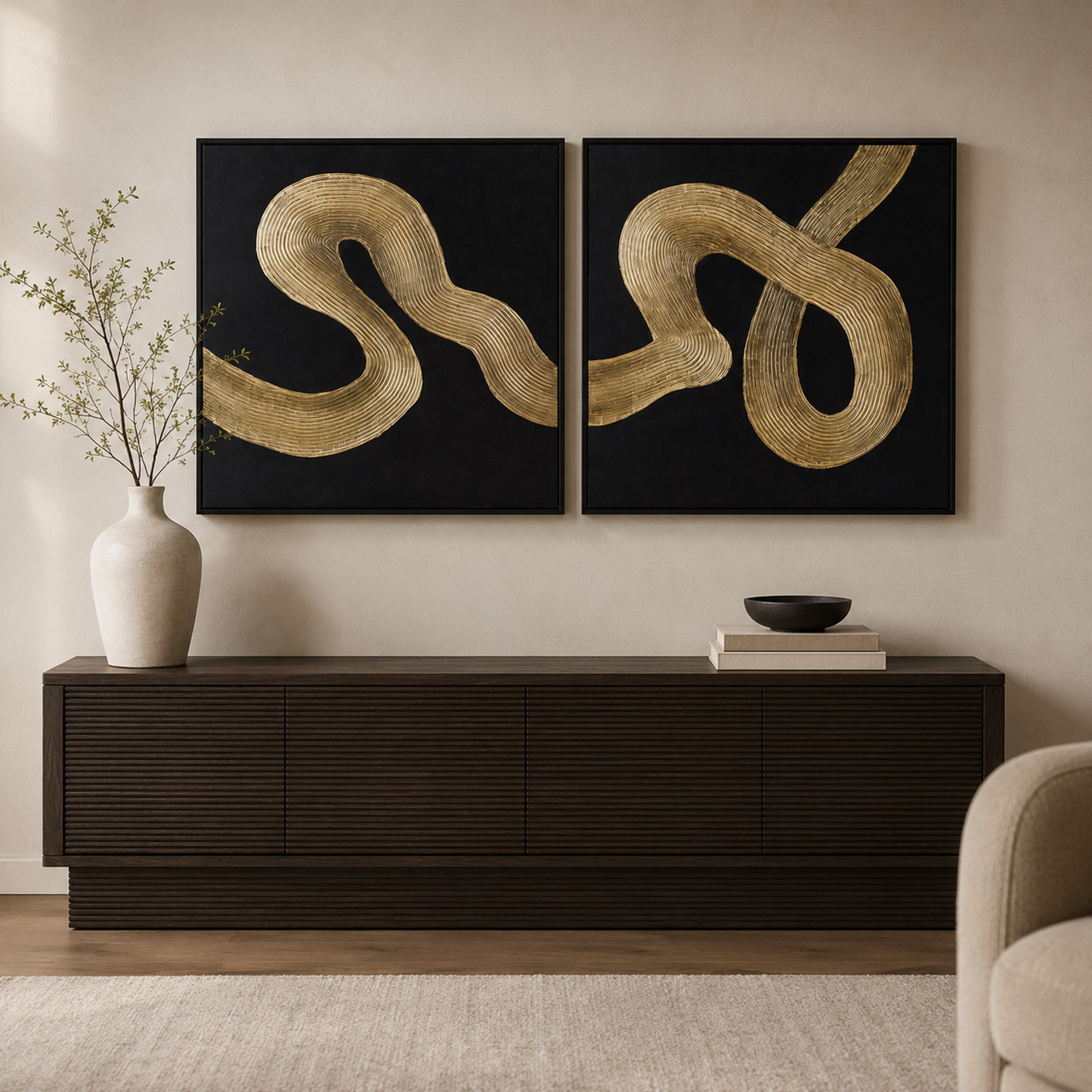 Connected Framed Canvas s/2 - Main