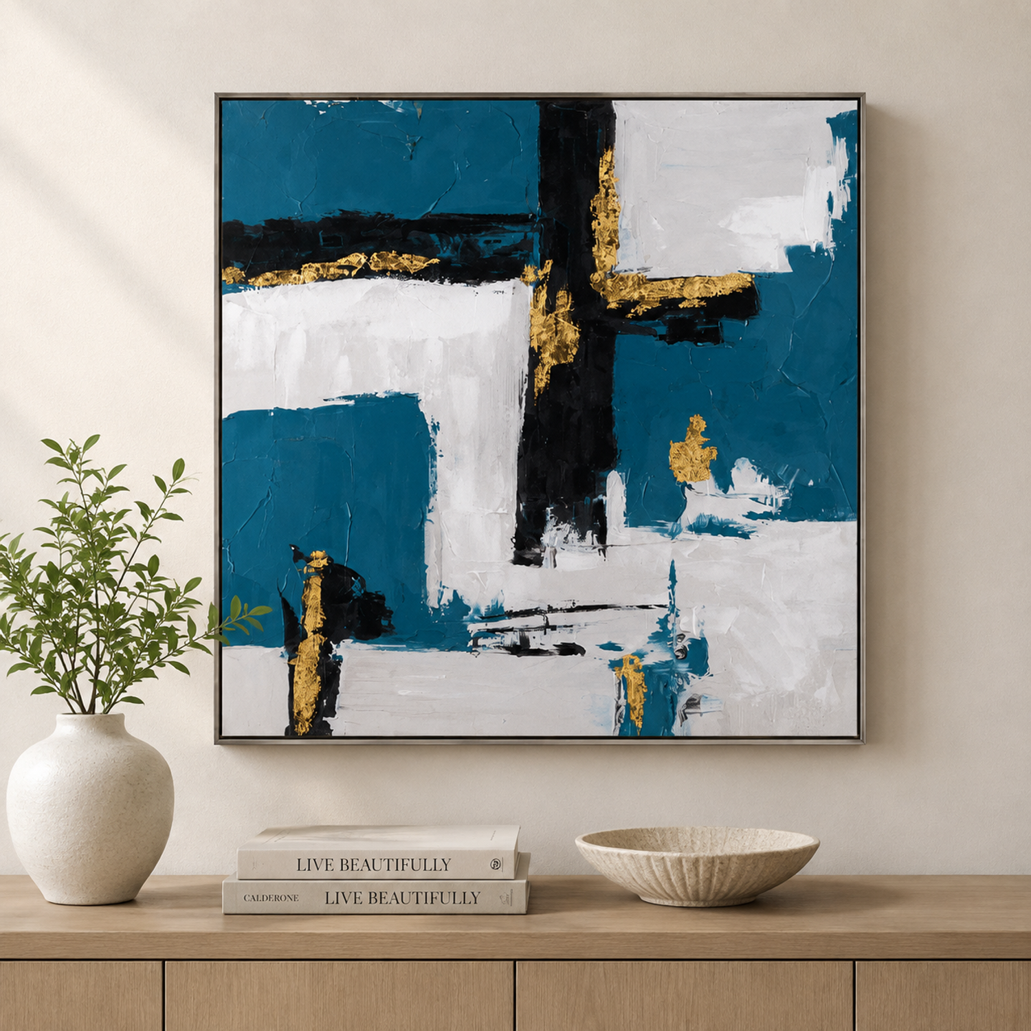 Around About Framed Canvas - Main