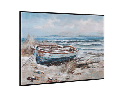 Mo Bay Framed Canvas - Angle