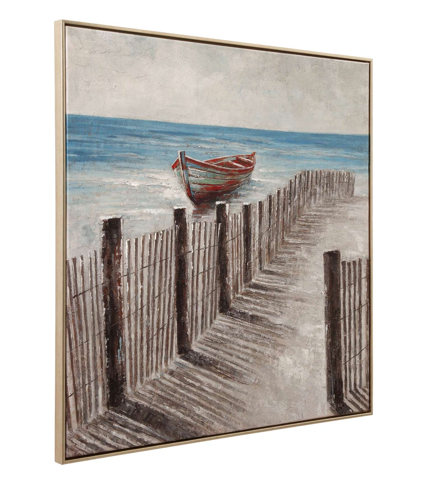 Camden Marsh Framed Canvas - Angle