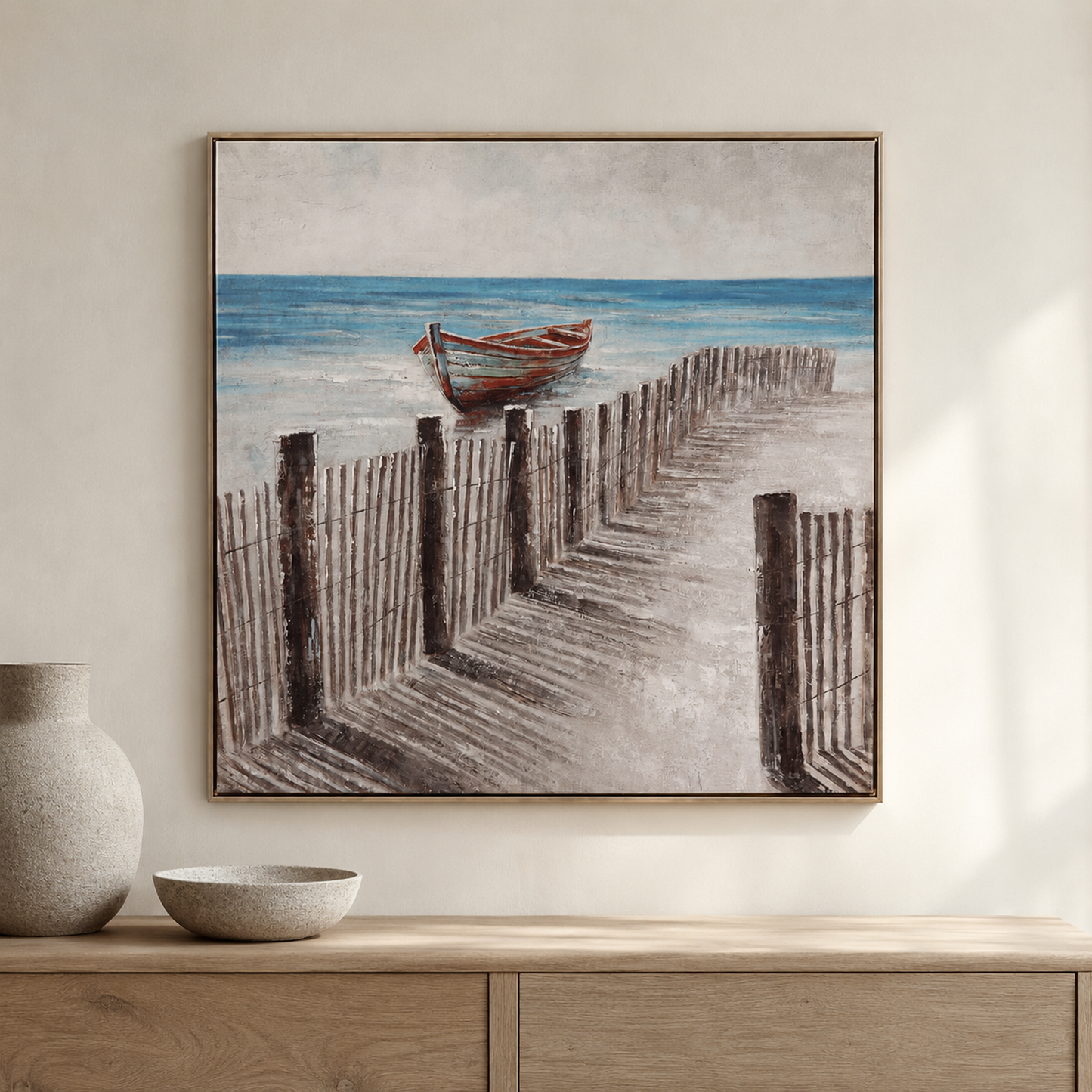 Camden Marsh Framed Canvas - Main